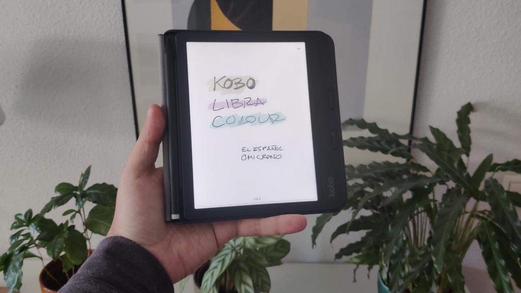 En las libretas del Kobo Libra Colour se pueden usar hasta 10 colores