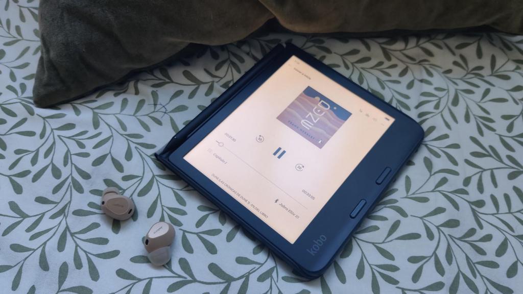El Kobo Libra Colour también permite escuchar audiolibros