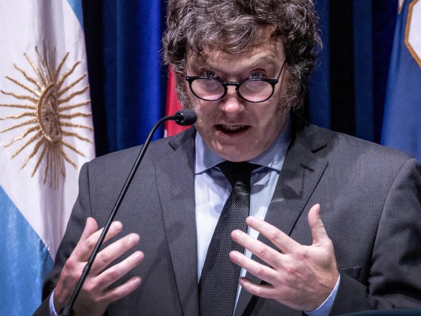 El presidente argentino Javier Milei.