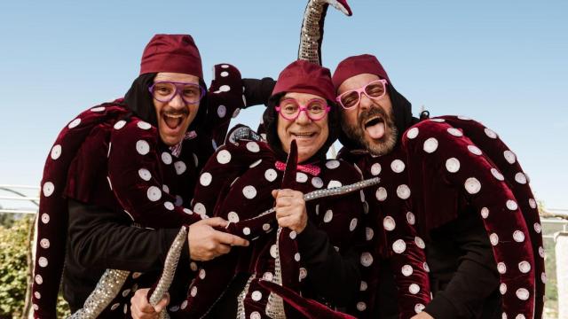 Xosé A. Touriñán, Miguel de Lira y Federico Pérez Rey en +Cuñados