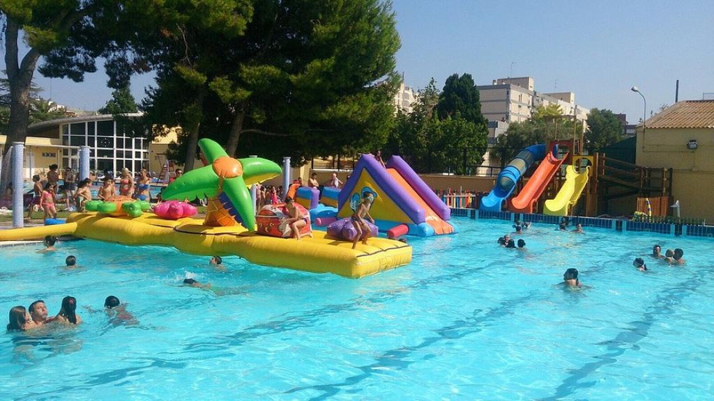 Piscina Parque del Oeste, imagen de archivo. Aquaval