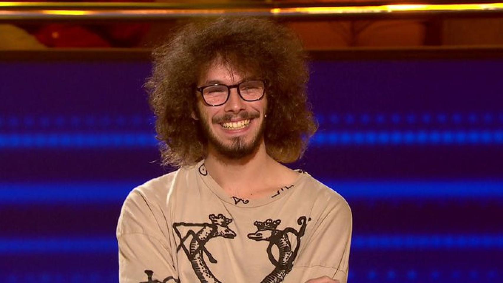 Guille, concursante de 'El 1 %'. Foto: Antena 3