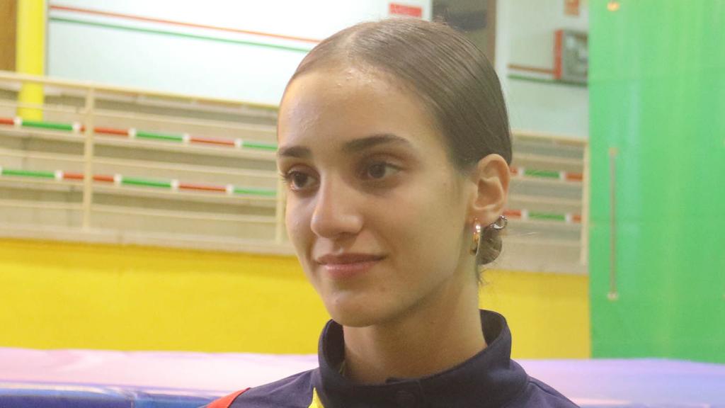 La gimnasta María Herranz.