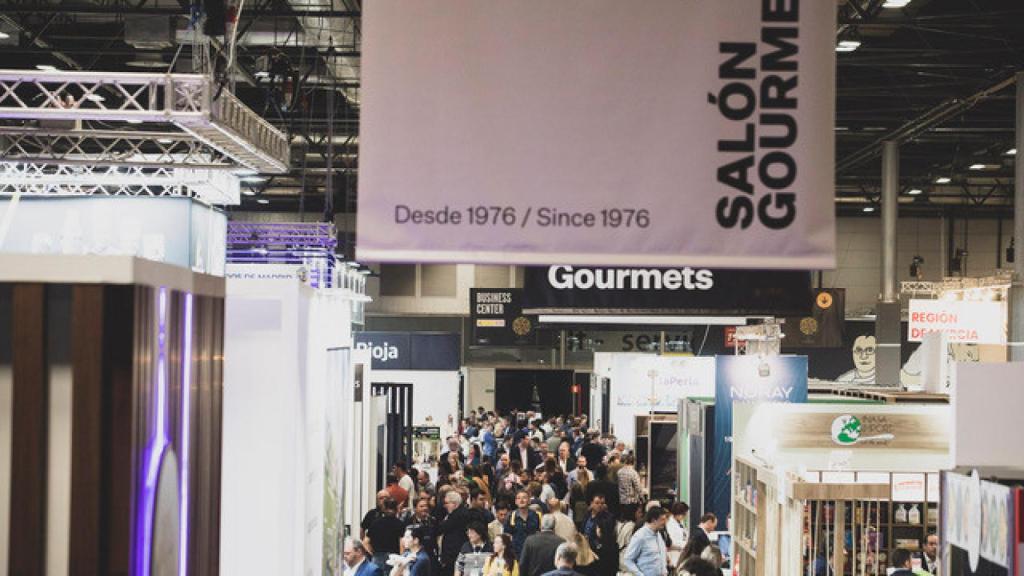 El interior de Salón Gourmets.