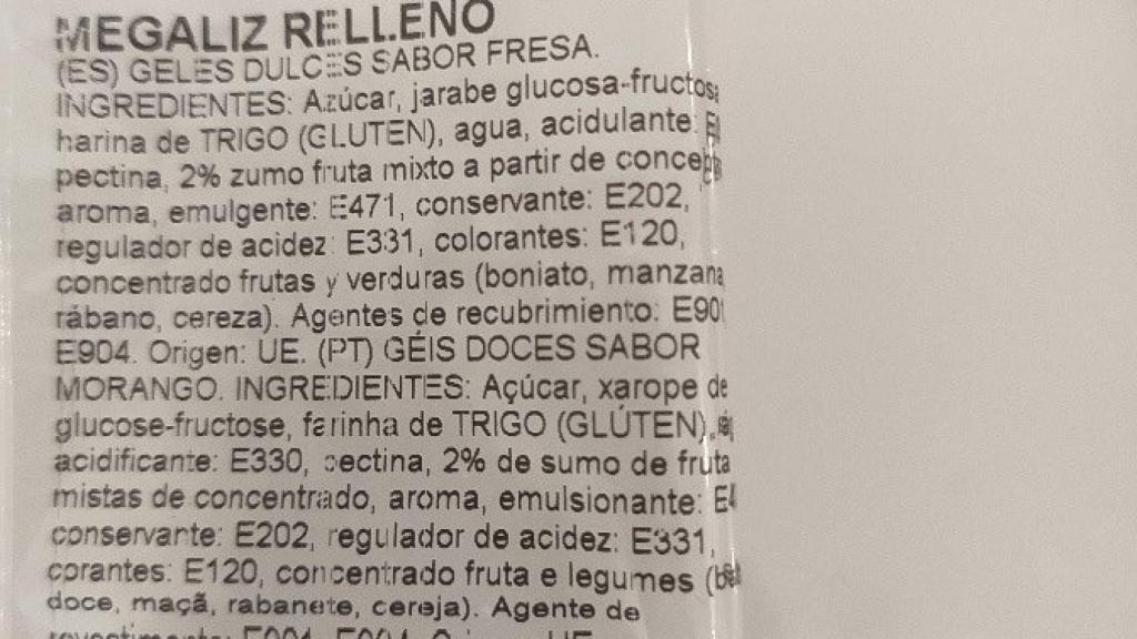 Etiquetado