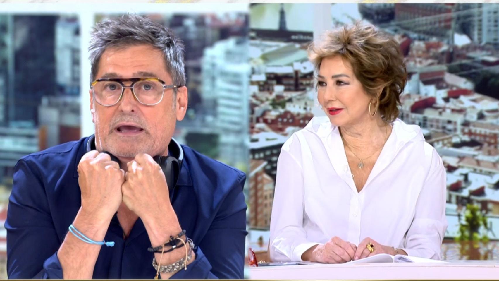 Antonio Hidalgo y Ana Rosa Quintana en 'TardeAR'.
