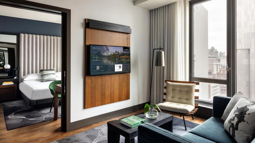 Habitación de hotel.