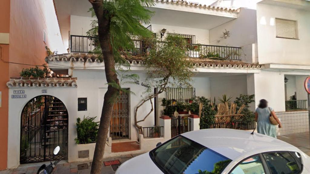La vivienda donde fue hallado muerto Cristóbal.