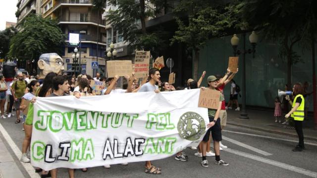 El movimiento Fridays For Future, en una manifestación el pasado mes de septiembre.