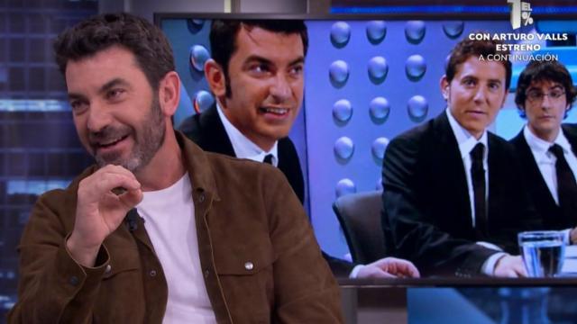 Arturo Valls visitó este miércoles 'El Hormiguero' de Pablo Motos para promocionar 'El 1%'.