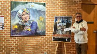 Antonio Varas de la Rosa en su nueva exposición