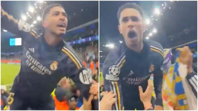 El vídeo de Bellingham desatado en Mánchester que enamora al madridismo