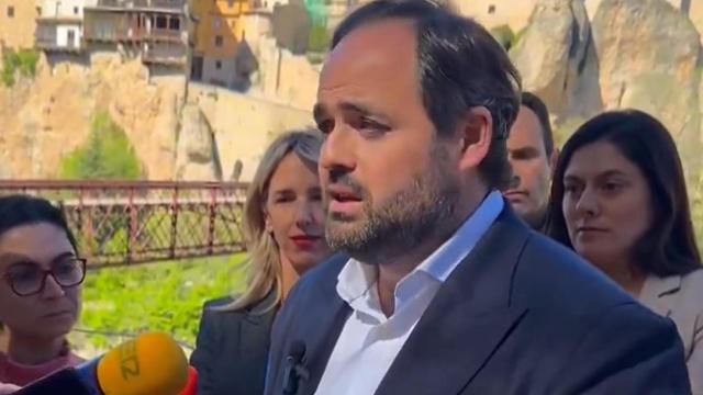 Paco Núñez, este jueves en Cuenca.