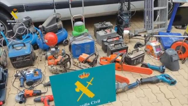 Operación Macuca de la Guardia Civil en Toledo