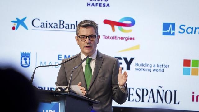 El ministro de la Presidencia, Justicia y Relaciones con las Cortes, Félix Bolaños, este jueves en 'Wake Up, Spain!'.