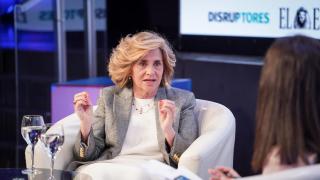 Elena Gazapo, rectora de Universidad Europea de Madrid, durante el Wake Up, Spain!