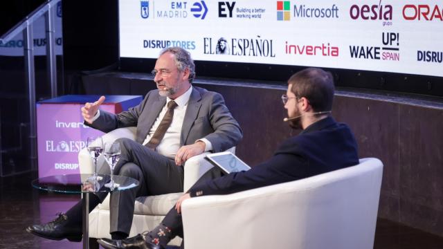 Alejandro Díaz-Garreta, director del Global Education Forum de la Universidad Camilo José Cela durante su intervención en el IV Wake Up! Spain.