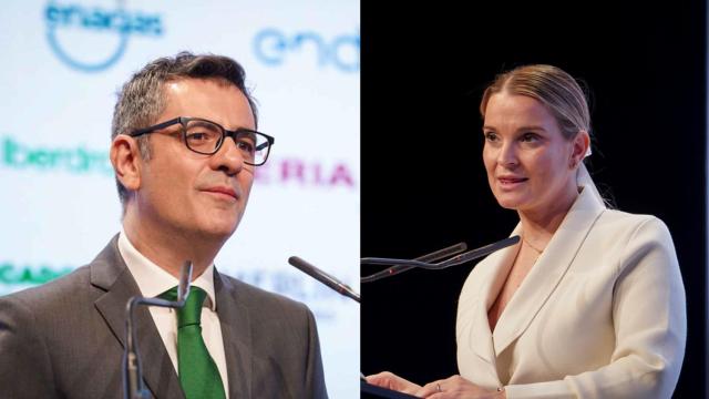 El ministro Félix Bolaños y la presidenta de Baleares, Marga Prohens, durante 'Wake Up, Spain! 2024'