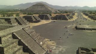 Teotihuacán archaeological zone.
