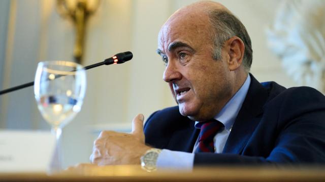 El vicepresidente del Banco Central Europeo, Luis de Guindos.