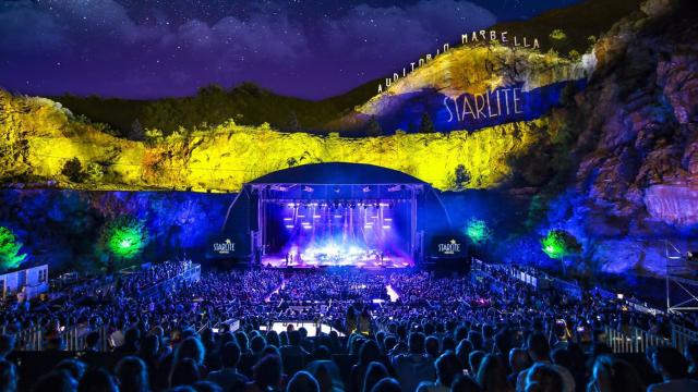 Uno de los conciertos de Starlite en Marbella