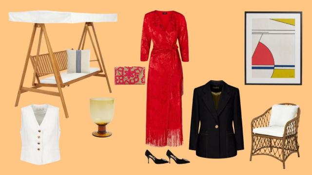 Montaje con productos de El Corte Inglés