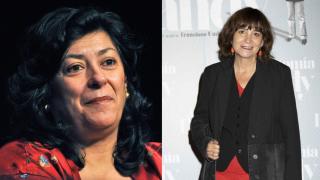 Montaje de Magas con Almudena Grandes y Rosa Montero.