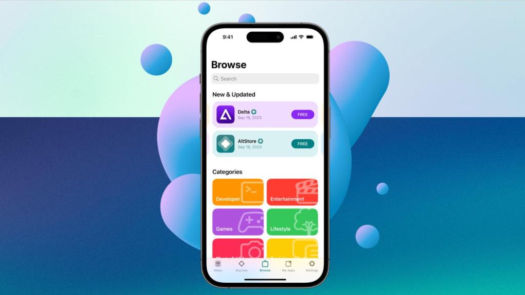 La tienda de aplicaciones AltStore PAL.