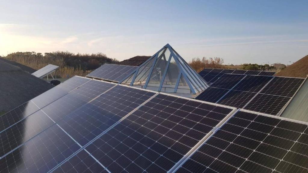 Placas solares.