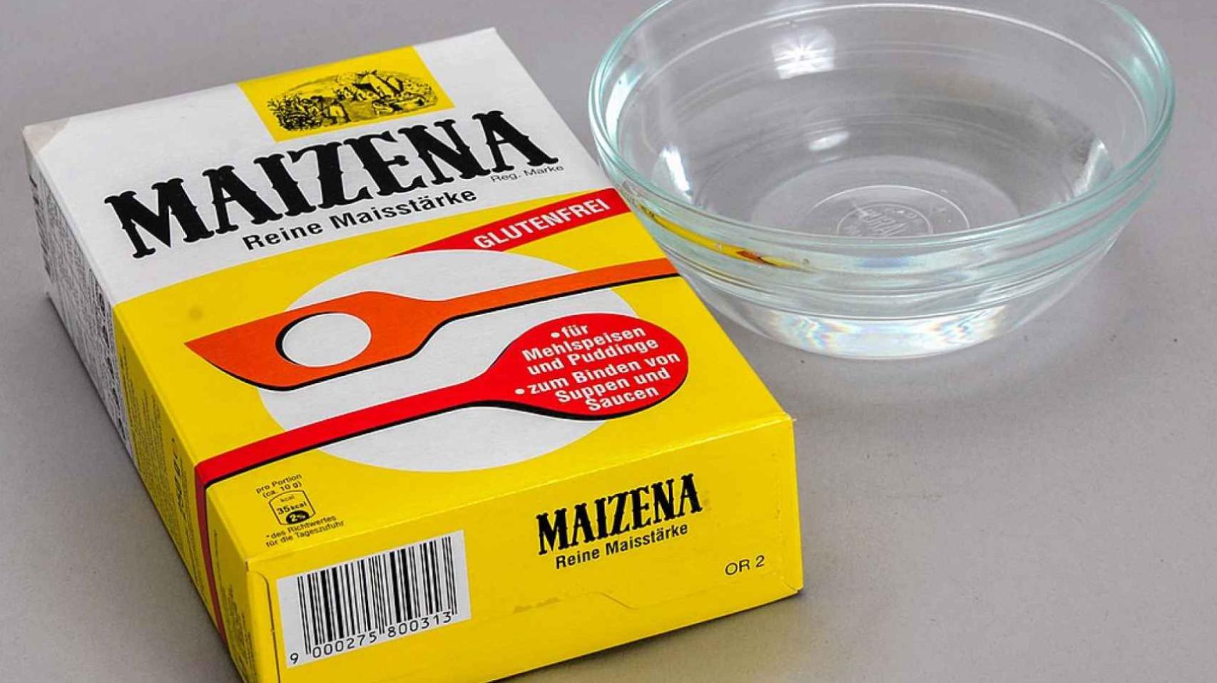 Imagen de caja de maicena.