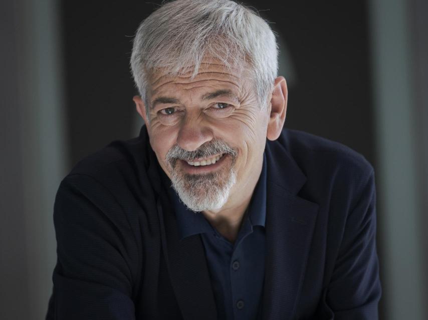 Carlos Sobera, en el edificio de Planeta, grupo editorial con el que acaba de publicar su libro.