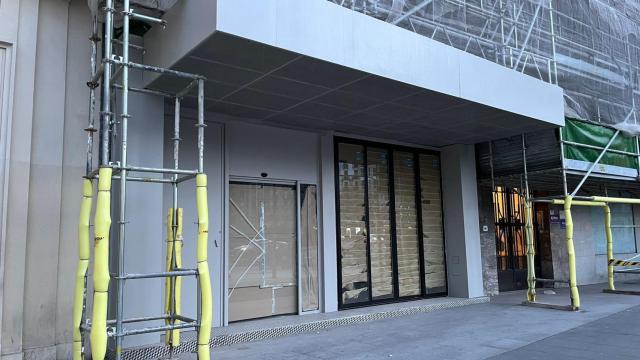 El local que ocupaba Burro Canaglia en Manuel Becerra en la actualidad.