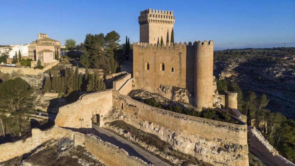 Parador en el castillo de Alarcón.