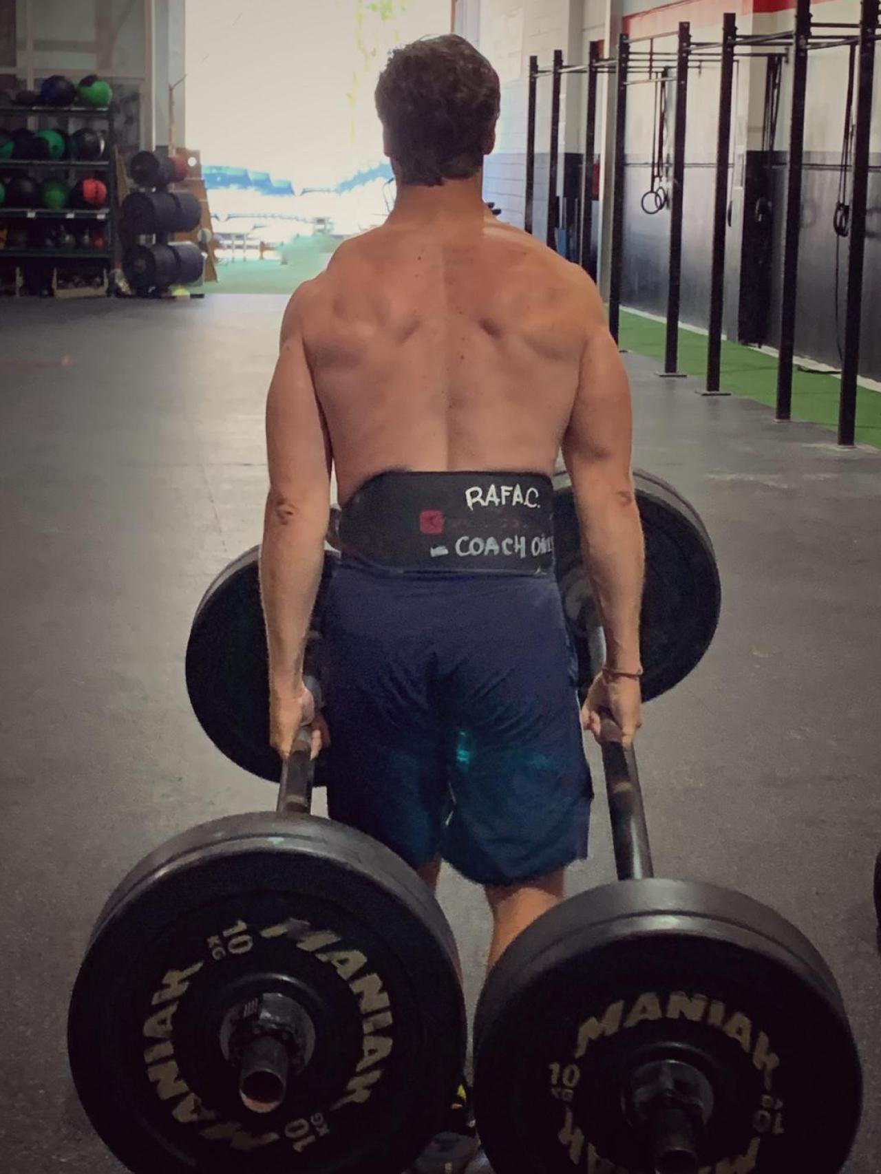 Rafa Calleja, el entrenador de Roberto Leal.
