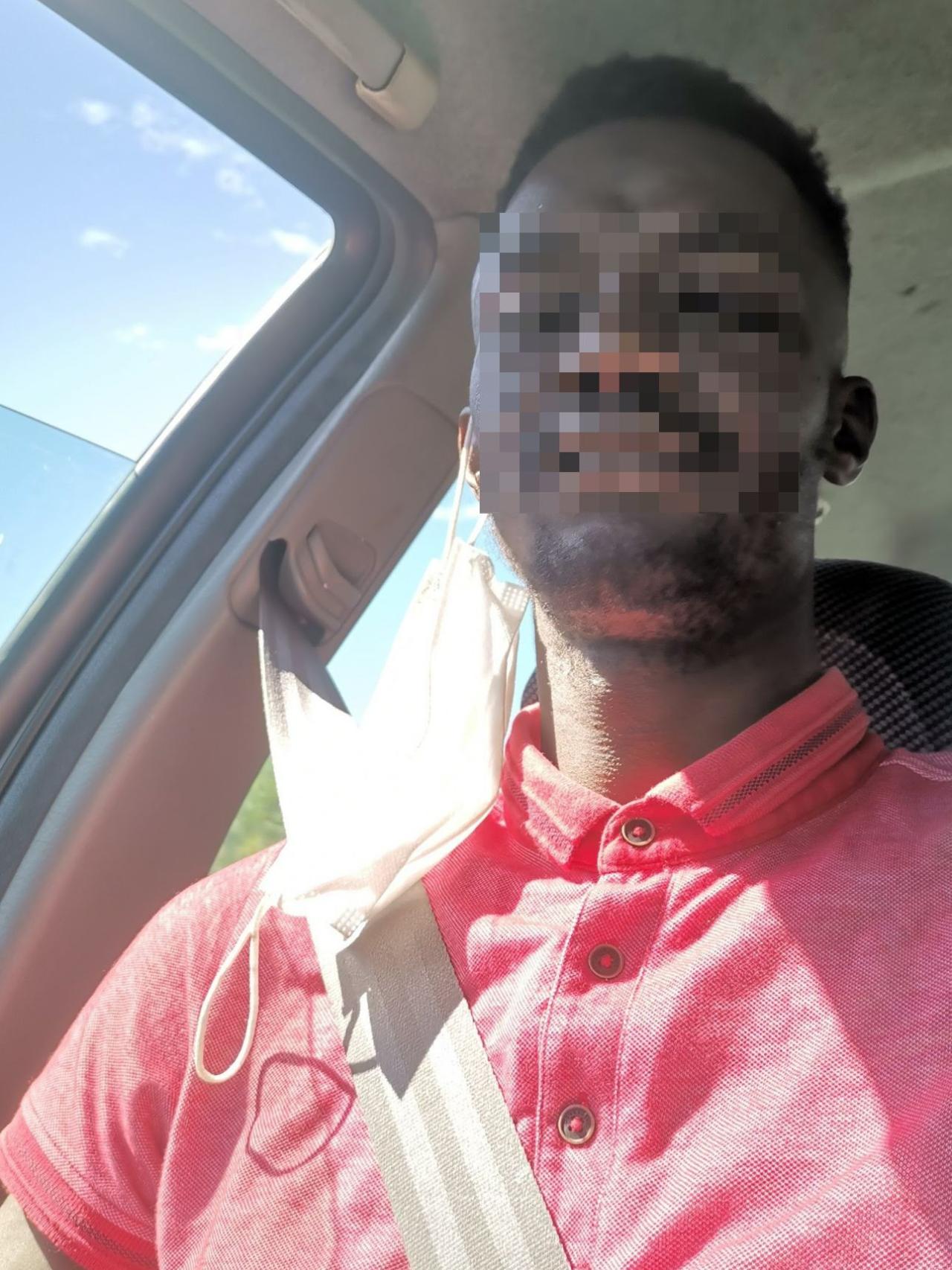 Seydou, senegalés residente en Palma de Mallorca.