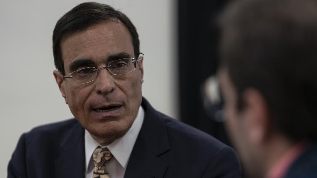 José Luis Cordeiro durante la entrevista con EL ESPAÑOL | Porfolio.