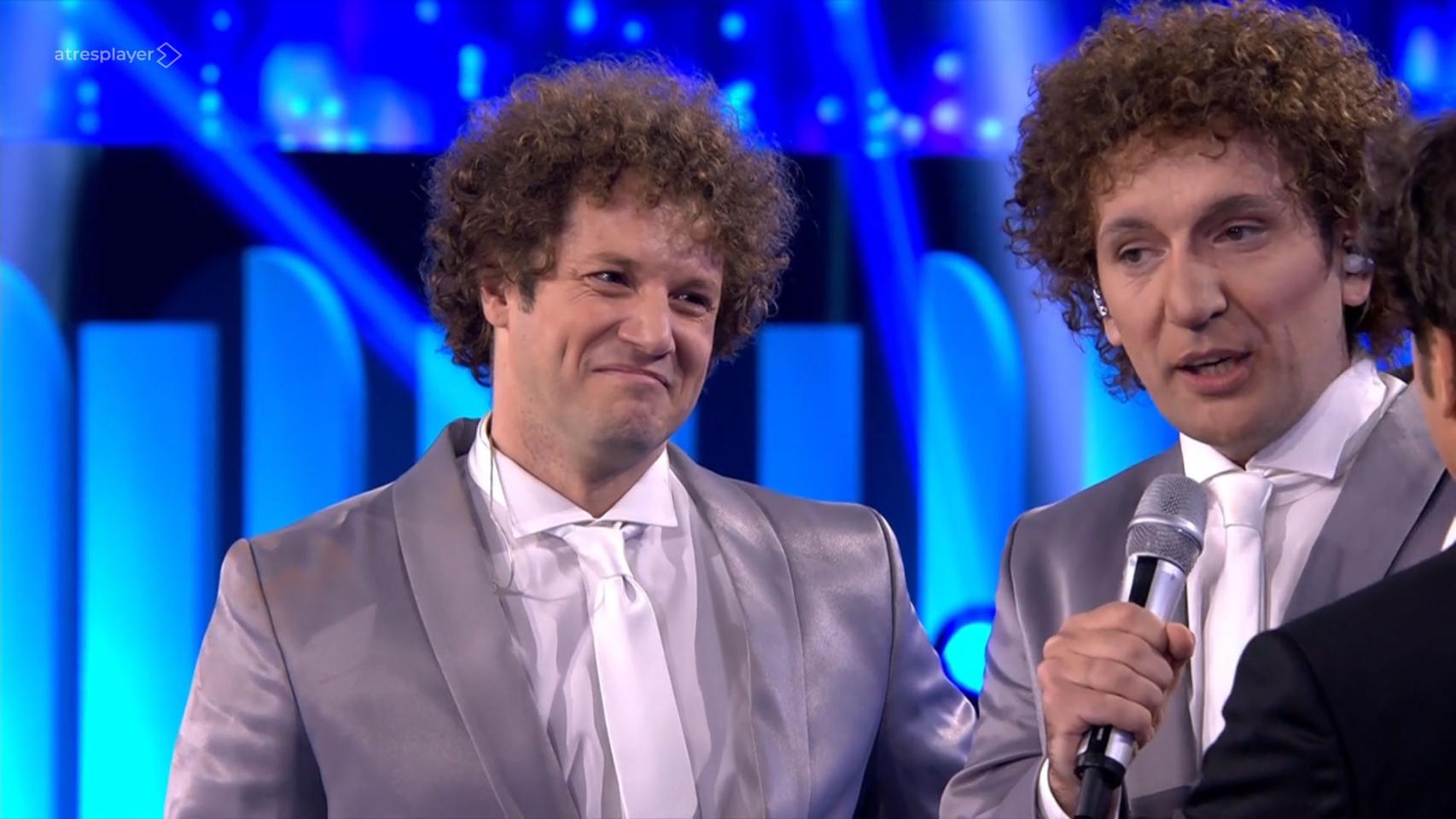 Miguel Lago y Daniel Diges en ‘Tu cara me suena’.