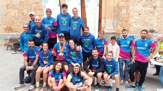 El Egari Trail de Elda, tras la victoria con la que se sitúan como campeones autonómicos.