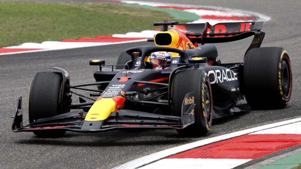 Max Verstappen, durante los entrenamientos libres del GP de China.