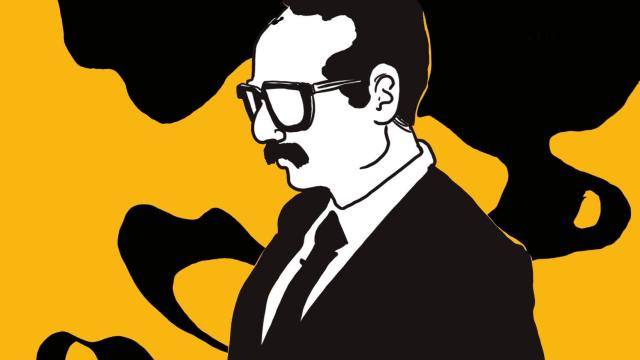 Giangiacomo Feltrinelli, en la ilustración de Nacho Nava para la portada del cómic 'Feltrinelli' (ed. Altamarea)
