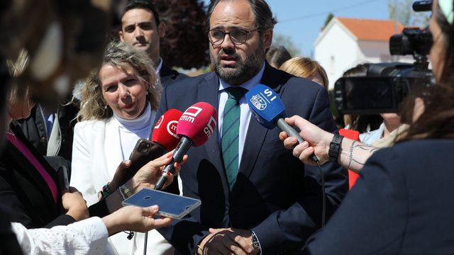 El presidente del PP de Castilla-La Mancha, Paco Núñez.