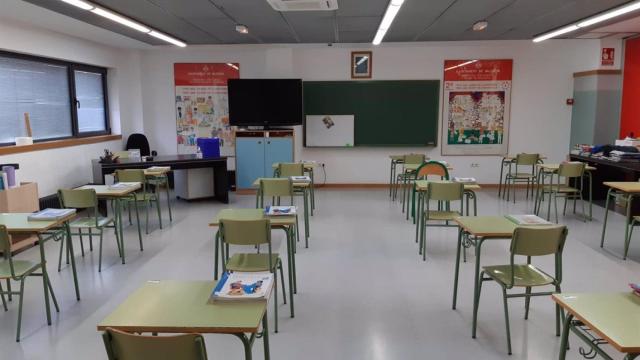 Imagen de archivo de un colegio.