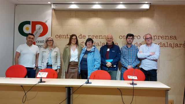 Representantes de la comunidad educativa. Foto: STE Castilla-La Mancha.