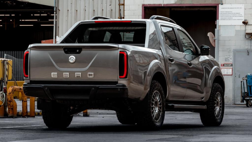 Concept de la pick-up de Ebro-EV Motors.