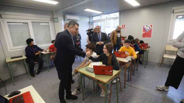 Alumnos del IES Valle Inclán de Pontevedra.