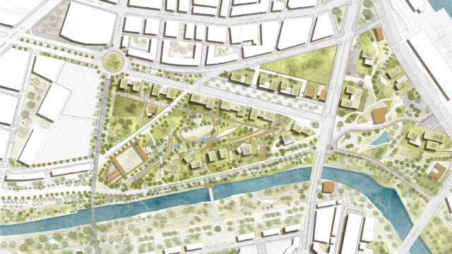 Plano del futuro PAI del Grao. EE