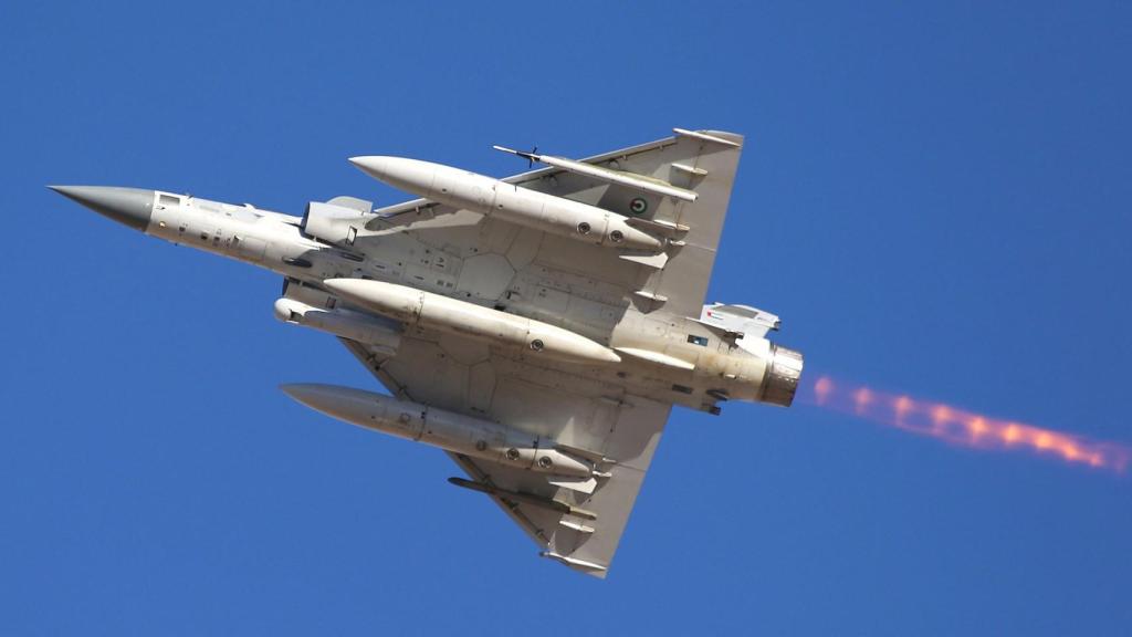Parte inferior del Mirage 2000-9