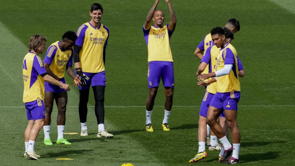 Entrenamiento del Real Madrid