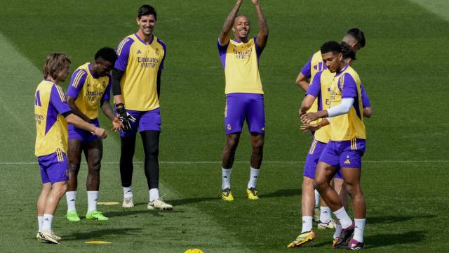 Entrenamiento del Real Madrid