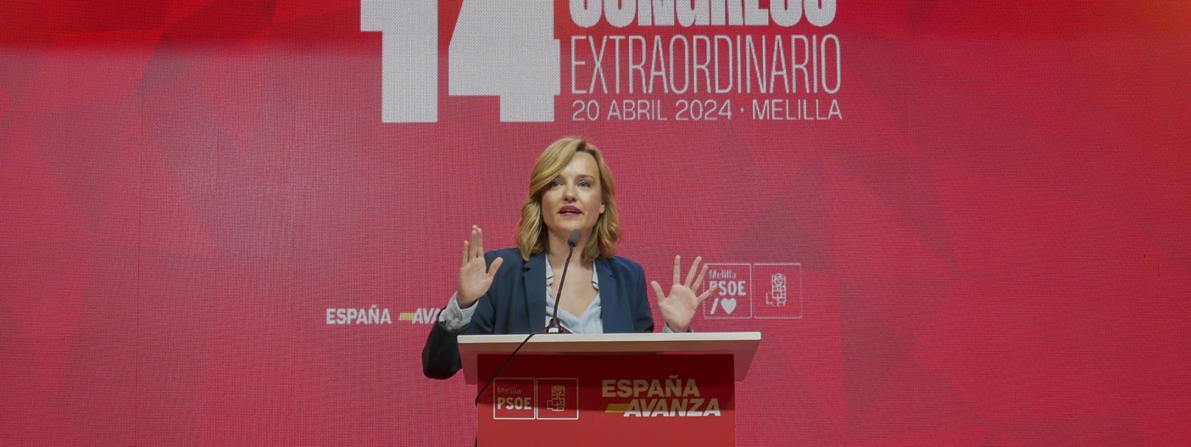 La portavoz del Gobierno, Pilar Alegría.